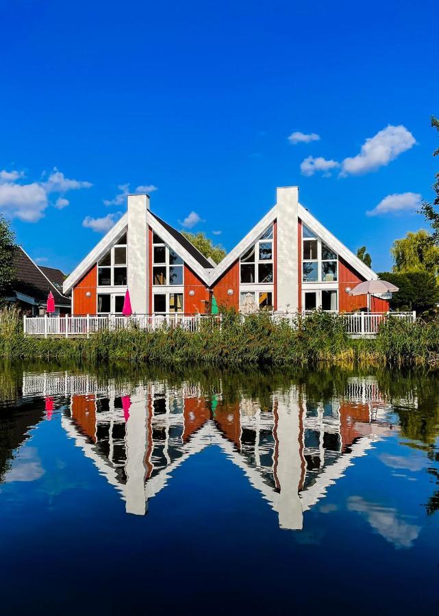 Ferienhaus Mit Wasserterrasse - Mit Sauna Und Kamin - Inklusive Nebenkosten Wendisch Rietz Buitenkant foto